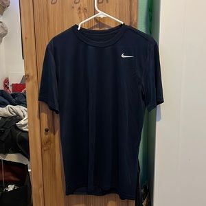 Mens dri-fit Nike sport t-shirt - dark navy - size M